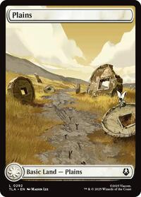 Magic: The Gathering Single - Avatar: The Last Airbender - Plains (0292) - FOIL Land/0292 - Lightly Played