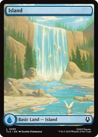 Magic: The Gathering Single - Avatar: The Last Airbender - Island (0293) - FOIL Land/0293 - Lightly Played