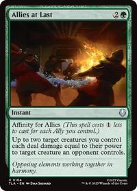Magic: The Gathering Single - Avatar: The Last Airbender - Allies at Last - FOIL Uncommon/0164 - Lightly Played