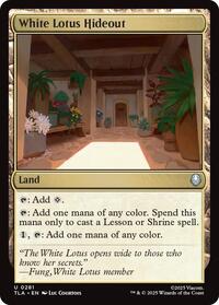 Magic: The Gathering Single - Avatar: The Last Airbender - White Lotus Hideout - FOIL Uncommon/0281 - Lightly Played