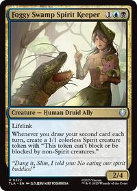 Magic: The Gathering Single - Avatar: The Last Airbender - Foggy Swamp Spirit Keeper - FOIL Uncommon/0222 - Lightly Played