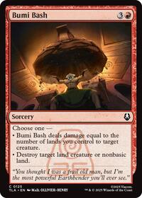 Magic: The Gathering Single - Avatar: The Last Airbender - Bumi Bash - FOIL Common/0125 - Lightly Played