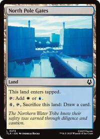 Magic: The Gathering Single - Avatar: The Last Airbender - North Pole Gates - FOIL Land/0274 - Lightly Played