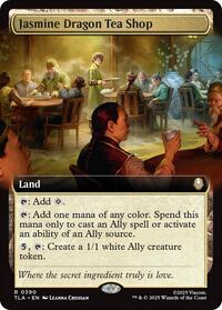 Magic: The Gathering Single - Avatar: The Last Airbender - Jasmine Dragon Tea Shop (Extended Art) - Rare/0390 - Lightly Played