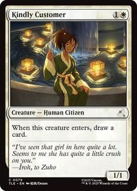 Magic: The Gathering Single - Avatar: The Last Airbender: Eternal-Legal - Kindly Customer - FOIL Common/0079 - Lightly Played