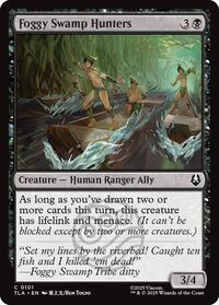 Magic: The Gathering Single - Avatar: The Last Airbender - Foggy Swamp Hunters - FOIL Common/0101 - Lightly Played