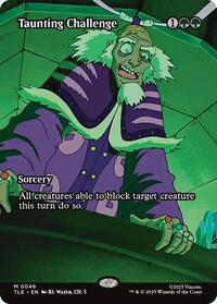 Magic: The Gathering Single - Avatar: The Last Airbender: Eternal-Legal - Taunting Challenge (Borderless) - Mythic/0046 - Lightly Played