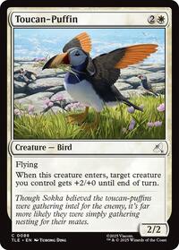 Magic: The Gathering Single - Avatar: The Last Airbender: Eternal-Legal - Toucan-Puffin - FOIL Common/0088 - Lightly Played