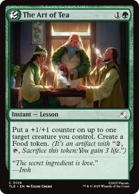 Magic: The Gathering Single - Avatar: The Last Airbender: Eternal-Legal - The Art of Tea - FOIL Common/0129 - Lightly Played