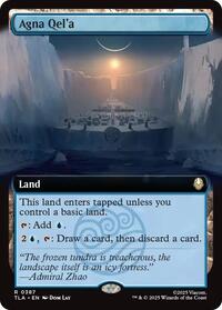 Magic: The Gathering Single - Avatar: The Last Airbender - Agna Qel'a  (Extended Art) - Rare/0387 - Lightly Played