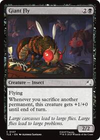 Magic: The Gathering Single - Avatar: The Last Airbender: Eternal-Legal - Giant Fly - FOIL Common/0107 - Lightly Played
