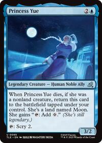 Magic: The Gathering Single - Avatar: The Last Airbender: Eternal-Legal - Princess Yue - FOIL Uncommon/0095 - Lightly Played