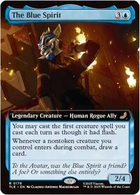Magic: The Gathering Single - Avatar: The Last Airbender: Eternal-Legal - The Blue Spirit (Extended Art) - Mythic/0178 - Lightly Played