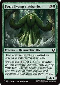 Magic: The Gathering Single - Avatar: The Last Airbender - Foggy Swamp Vinebender - FOIL Common/0180 - Lightly Played