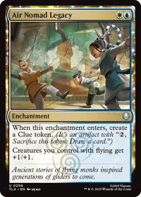 Magic: The Gathering Single - Avatar: The Last Airbender - Air Nomad Legacy - FOIL Uncommon/0206 - Lightly Played