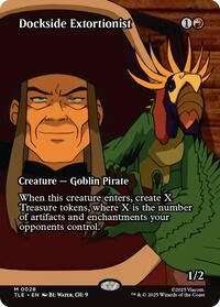 Magic: The Gathering Single - Avatar: The Last Airbender: Eternal-Legal - Dockside Extortionist (Borderless) - Mythic/0028 - Lightly Played
