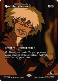 Magic: The Gathering Single - Avatar: The Last Airbender: Eternal-Legal - Humble Defector (Borderless) - Mythic/0030 - Lightly Played