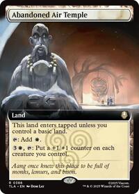 Magic: The Gathering Single - Avatar: The Last Airbender - Abandoned Air Temple (Extended Art) - Rare/0386 - Lightly Played