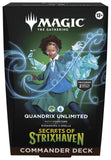 Magic The Gathering CCG: Secrets of Strixhaven Commander Deck