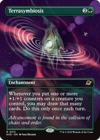 Magic: The Gathering Single - Edge of Eternities - Terrasymbiosis (Borderless) - Rare/0312 - Lightly Played