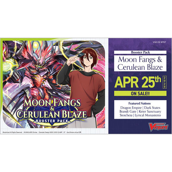 Cardfight Vanguard: Moon Fangs & Cerulean Blaze Booster Pack