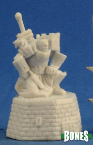 Dark Heaven BONES Miniature - Male Paladin Human Paladin - 77303