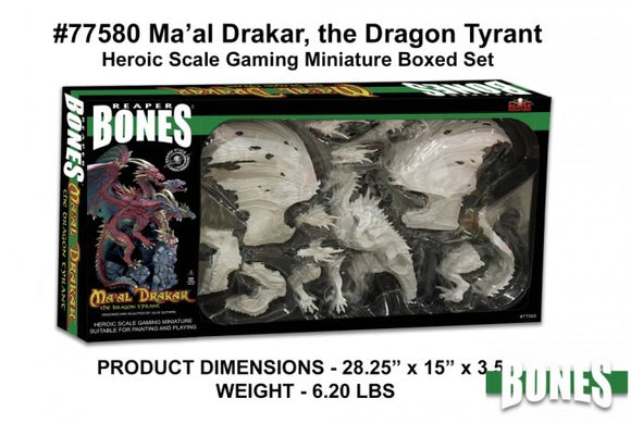 Ma'al Drakar the Dragon Tyrant (Boxed Set) Bones Classic Deluxe Boxed Set