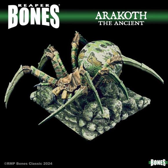 Bones USA Dungeon Dwellers - Arakoth the Ancient Colossal Spider Deluxe Boxed Set 77767