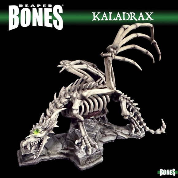 Reaper Bones - Kaladrax, Skeletal Dragon Bones Classic Deluxe Boxed Set