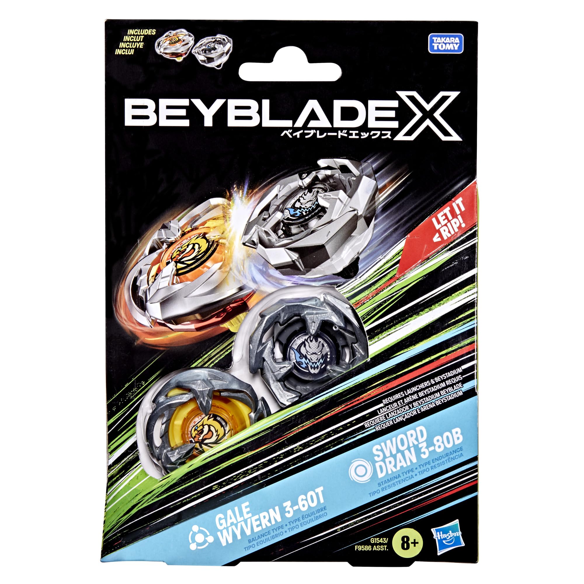 Beyblade: X: 2-Pack – Knucklebones Games & Hobby