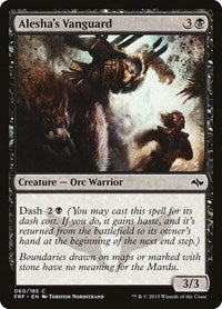 Magic: The Gathering Single - Fate Reforged - Alesha's Vanguard - FOIL Common/060 - Lightly Played