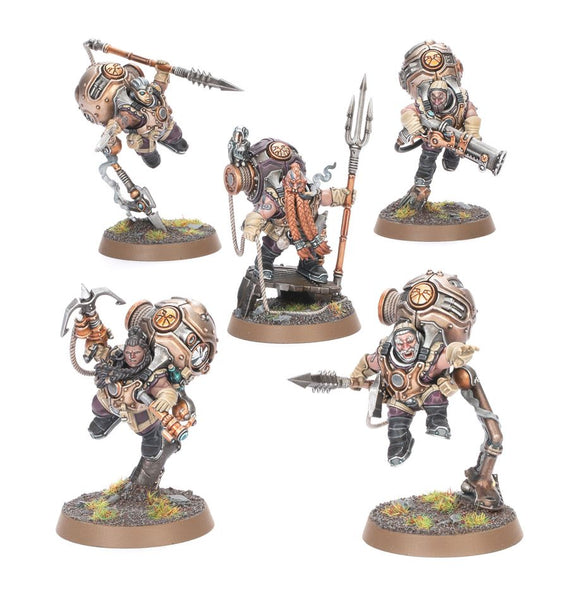 Warhammer Age of Sigmar - Kharadron Overlords - Vongrim Harpoon Crew