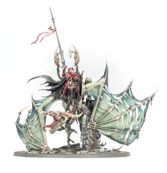Warhammer Age of Sigmar - Soulblight Gravelords -Prince Vhordrai, Lord of the Crimson Keep/Revenant Draconith