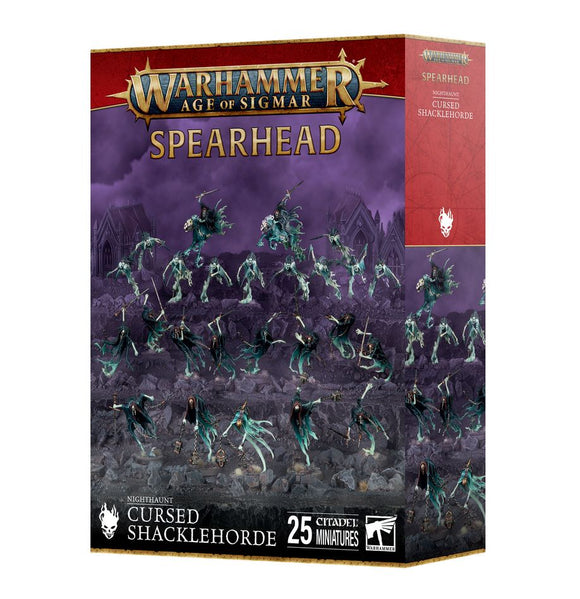 Warhammer Age of Sigmar – Spearhead: Nighthaunt – Cursed Shacklehorde