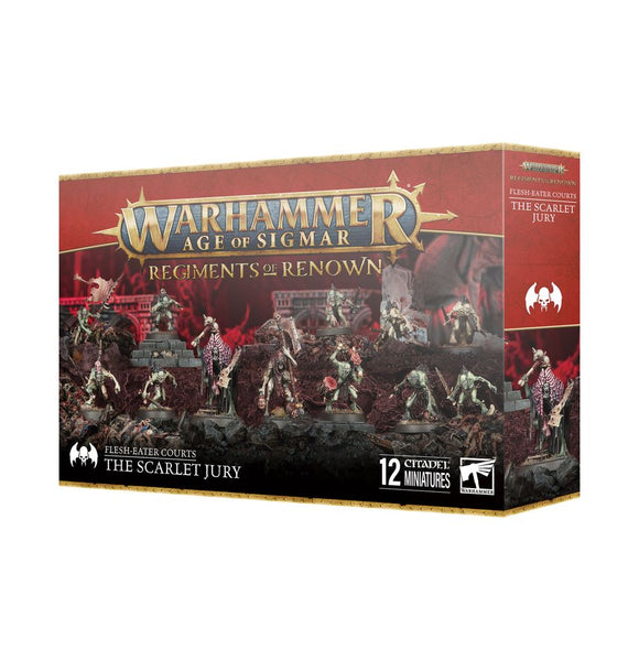Dawnbringers: Flesh-eater Courts – Regiment of Renown: The Scarlet Jury