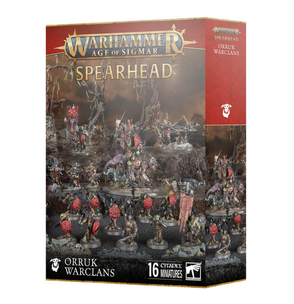 Warhammer Age Of Sigmar Orruk Warclans: Spearhead: Orruk Warclans