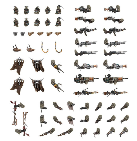 Warhammer 40,000 - Necromunda - Ash Waste Nomads: Weapons & Upgrades