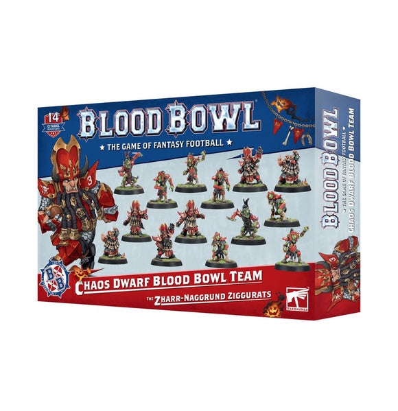 Blood Bowl - Chaos Dwarf Blood Bowl Team: The Zharr-Naggrund Ziggurats
