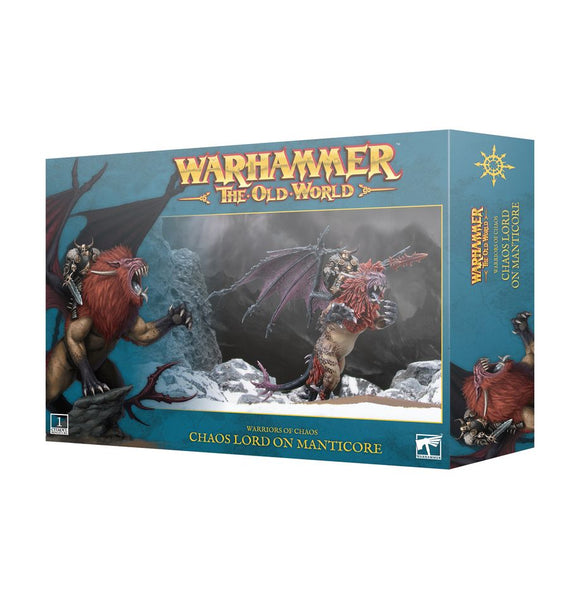 Warhammer -The Old World - Warhammer Fantasy - Chaos Lord on Manticore