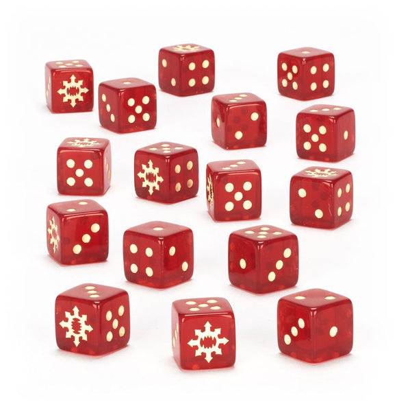 Warhammer 40k - World Eaters Dice