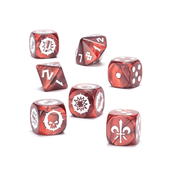 Blood Bowl Bretonnian Team Dice Set