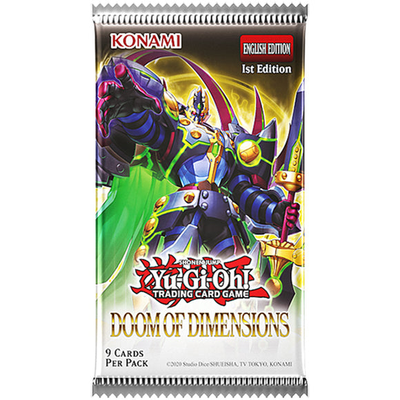 Yu-Gi-Oh: Doom of Dimensions Booster Pack (YuGiOh)