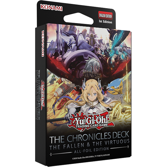 Yu-Gi-Oh: The Chronicles- The Fallen & The Virtuous Deck Display (All-Foil Edition) (Yugioh)