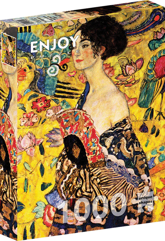 Enjoy Puzzle: Klimt: Lady with a Fan | 1000 Piece