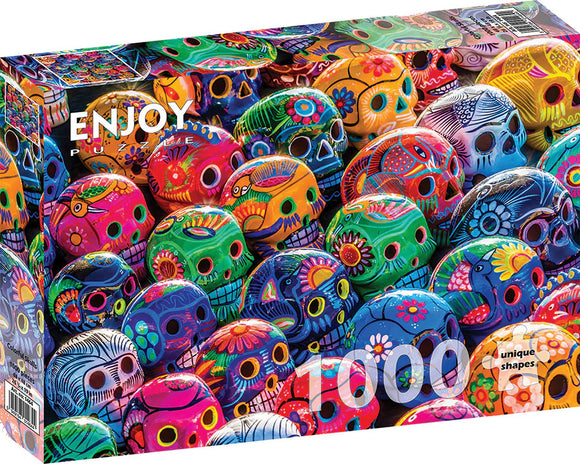 Enjoy Puzzle: Colorful Skulls | 1000 Piece