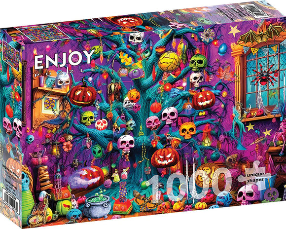 Enjoy Puzzle: Nightmare Manor | 1000 Piece | AI Assistance