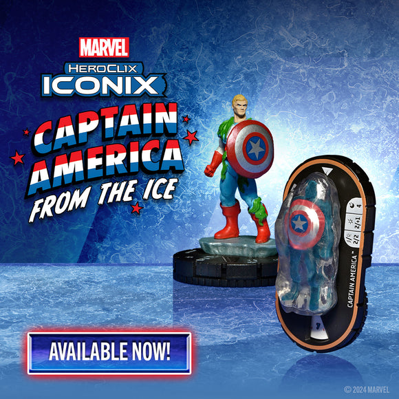 Marvel HeroClix: Iconix - Captain America from the Ice