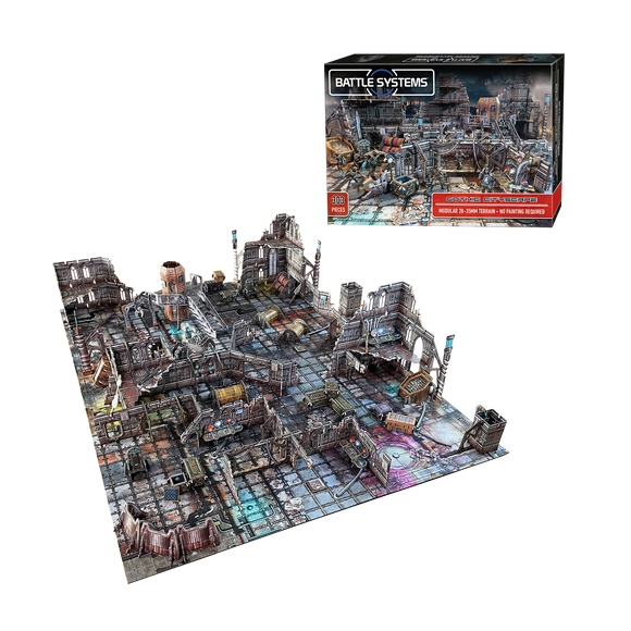 Battle Systems Terrain System - Gothic Cityscape
