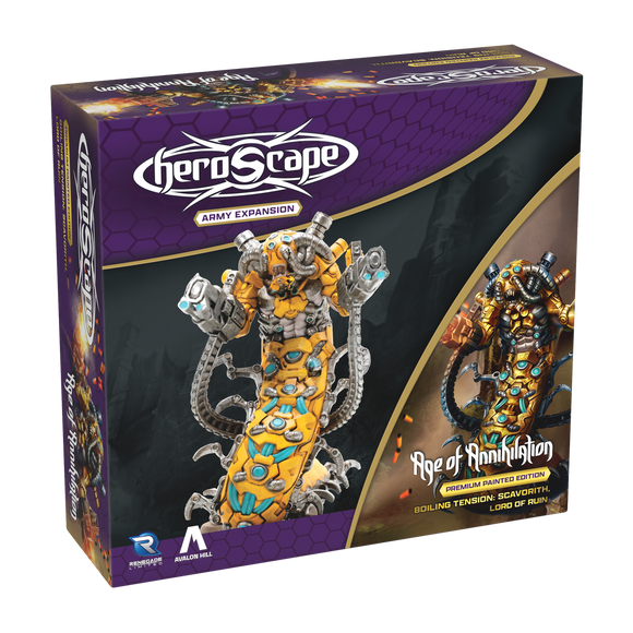 Heroscape: Scavorith Lord of Ruin Army Expansion Painted