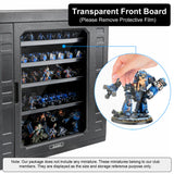 Jucoci Large Size Miniatures Carrying Storage Case With Light